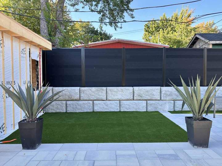 Gazon synthétique résidentiel Montréal