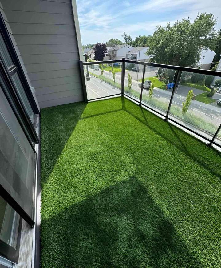 Gazon synthétique pour balcon Montréal