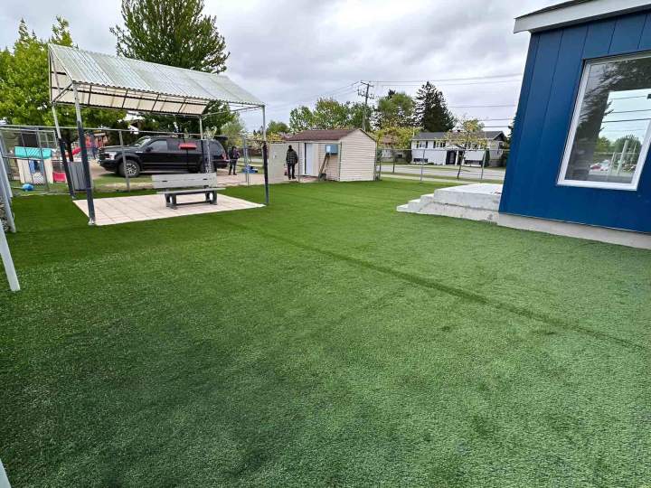 Gazon synthétique résidentiel Montréal