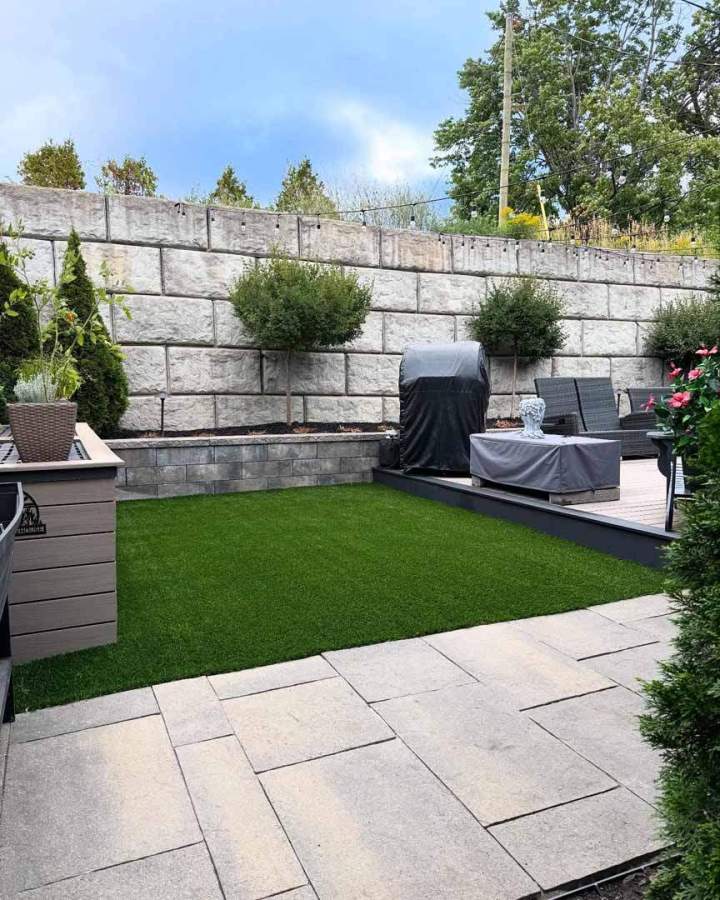 Gazon synthétique résidentiel Montréal