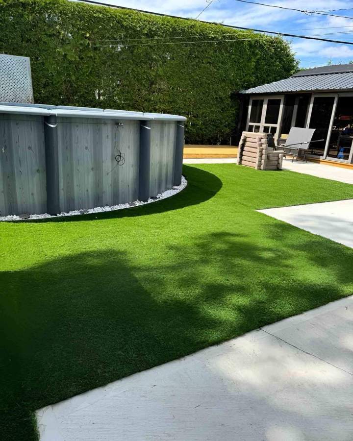 Gazon synthétique pour jardin Montréal